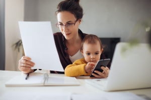 woman filling for legal separation